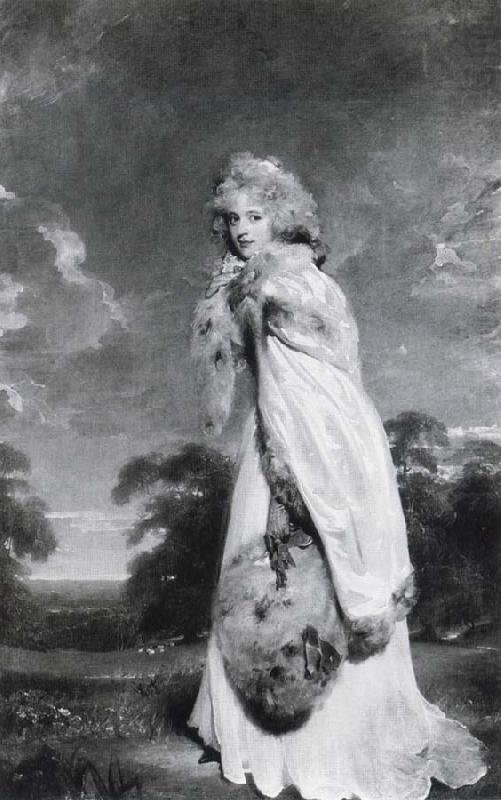 Sir Thomas Lawrence Elizabeth Farren,Later Countess of Derby china oil painting image